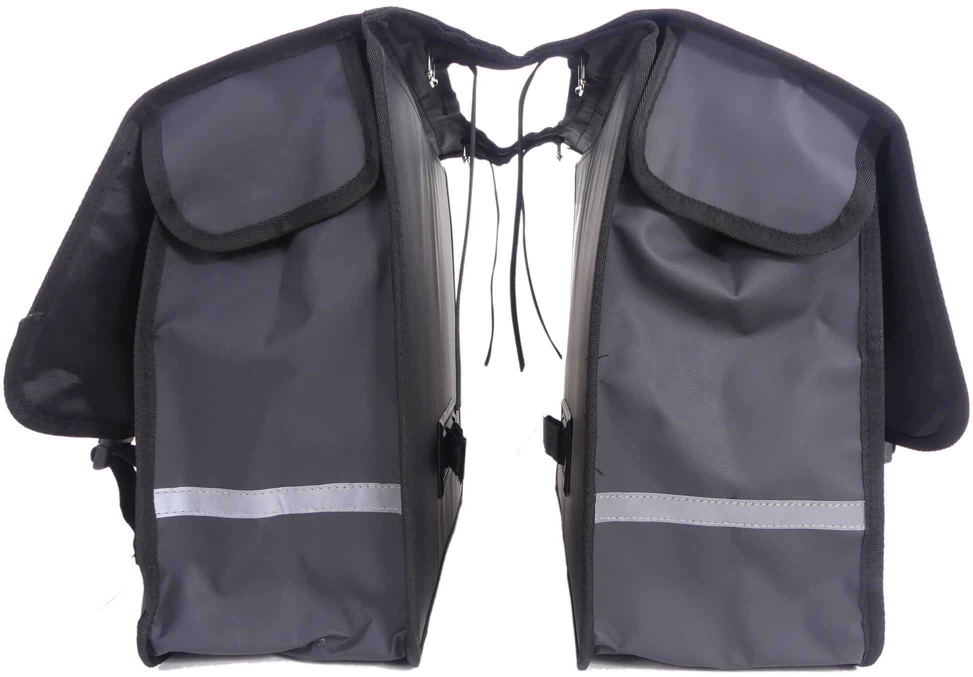 Edge Doppelfahrradbeutel Transporter 40 Liter 33 x 39 x 15 cm (2x) Schwarz