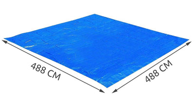 BESTWAY Schwimmbad Segel Flowclear 488x488 cm