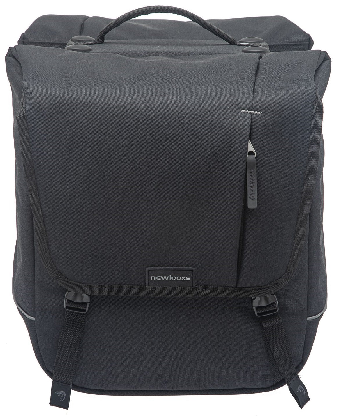 Der Nova Double - Double Bicycle Bag, Wasser -Repellent, schwarz