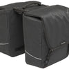 Der Nova Double - Double Bicycle Bag, Wasser -Repellent, schwarz