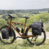 Sport Doppelfahrradbeutel - Racktime - Schwarz - Wasser -Repellent - 32L