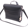 Monte Grappa Fahrradbeutel Leder 7,5 Liter 30 x 10 x 25 Liter schwarz