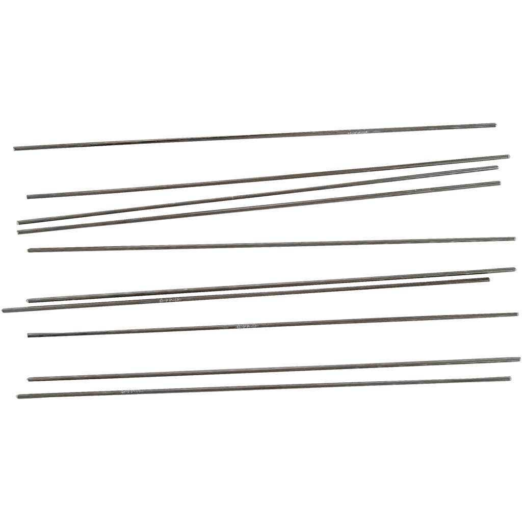 Creativ Company Metallstab, L: 20 cm, D 2 mm, 10 Stück 1 Box