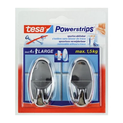 Tesa Haken l Chrom glänzend