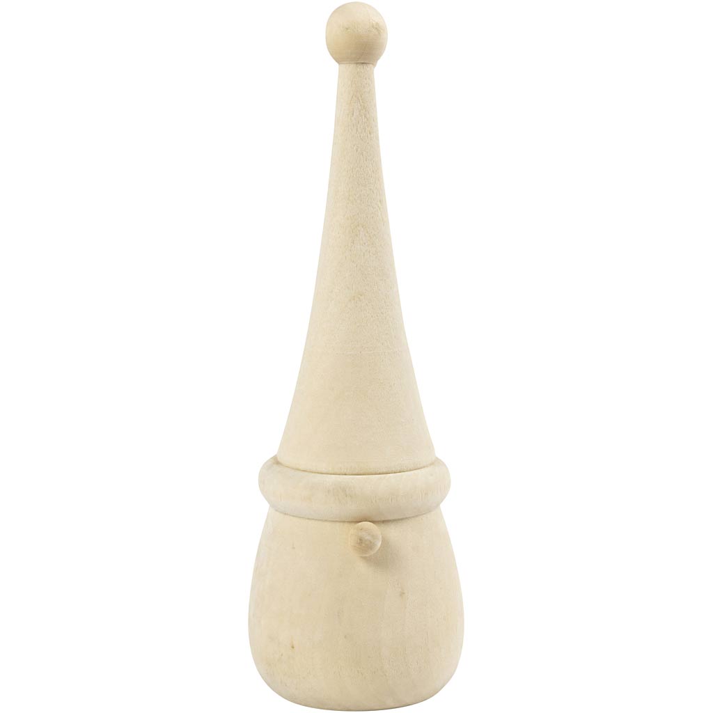 Creativ Company Skandinavischer Weihnachtszwerg, H: 16 cm, T 6 cm, 1 Stück