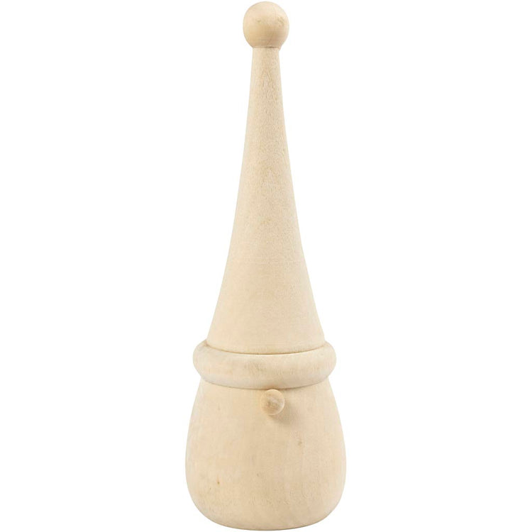 Creativ Company Skandinavischer Weihnachtszwerg, H: 16 cm, T 6 cm, 1 Stück