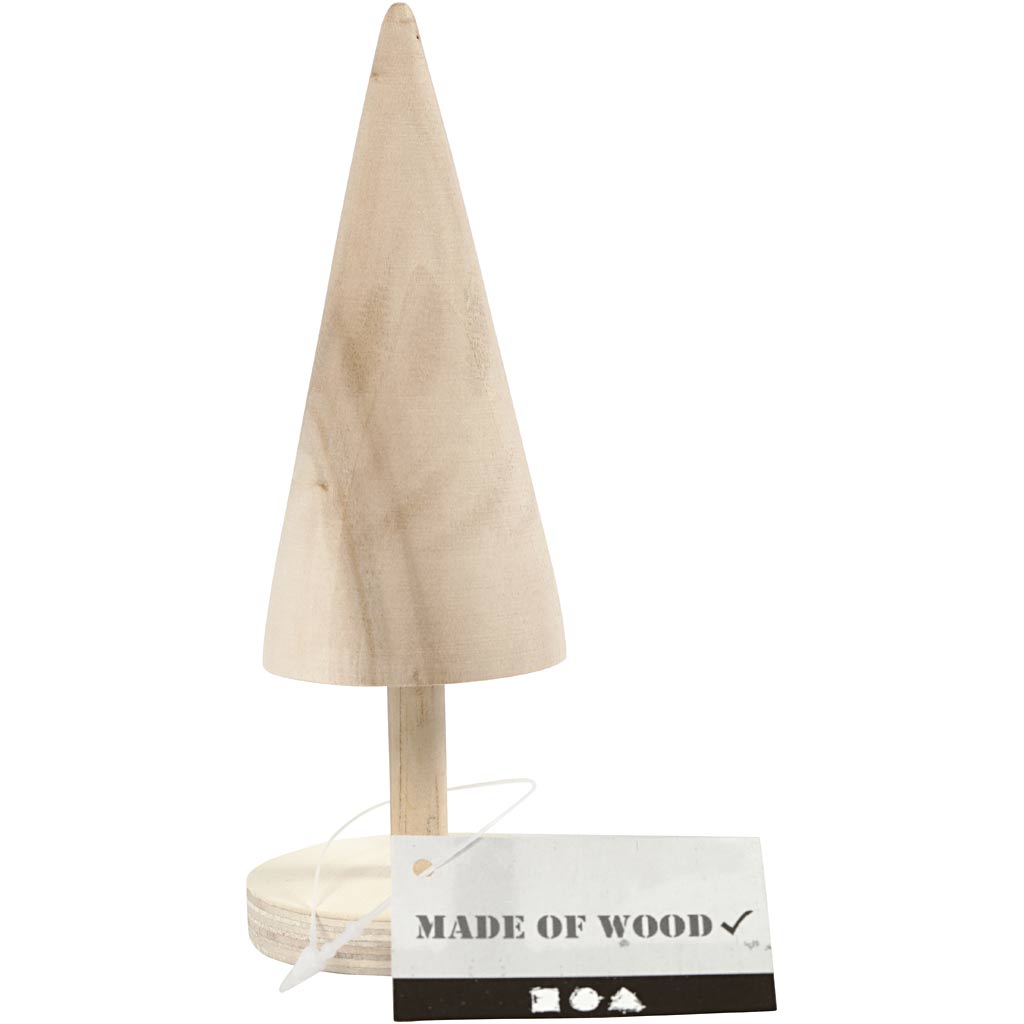 Creativ Company Weihnachtsbaum, H: 15,5 cm, T 5 cm, 1 Stück