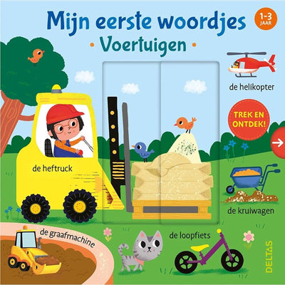 Deltas meine ersten Wörter Kartonbuchfahrzeuge (1-3 Jahre)