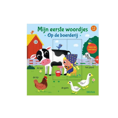 Deltas meine ersten Wörter Kartonbuch auf der Farm (1-3 Jahre)