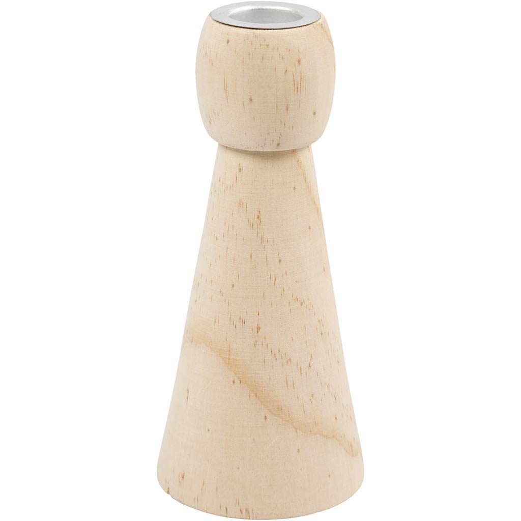 Creativ Company Kerzenhalter, H: 14,5 cm, T 6,5 cm, 10 Stück 1 Box