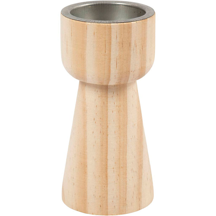 Creativ Company Kerzenhalter, H: 11 cm, T 5,5 cm, 10 Stück, 1 Box