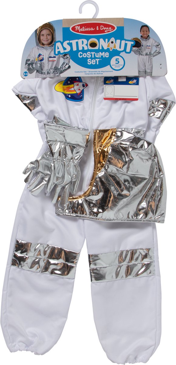 Melissa Doug – Astronauten-Kostümset – inklusive Helm und Handschuh