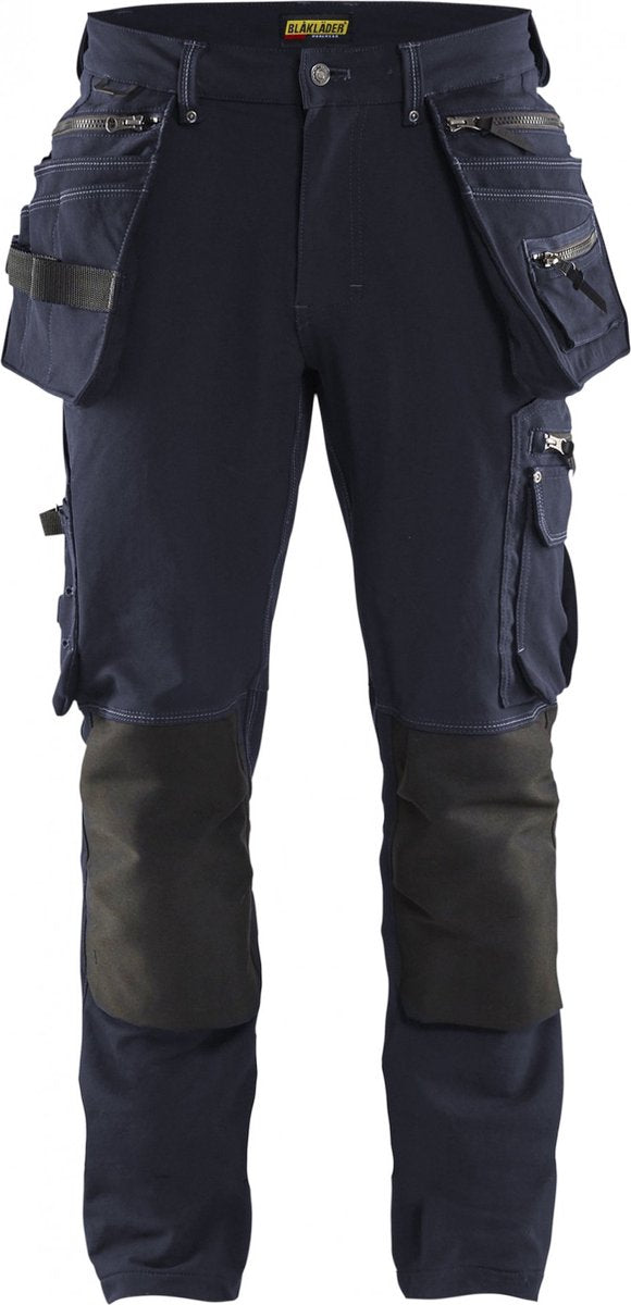 Blåkläder x1900 Arbeitshose 4-Wege-Stretch 1998 – Marineblau – Größe 52 (L)