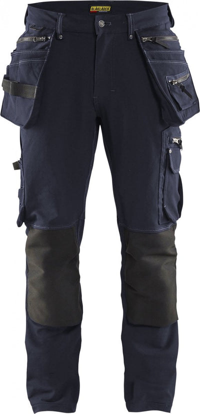 Blåkläder x1900 Arbeitshose 4-Wege-Stretch 1998 – Marineblau – Größe 52 (L)