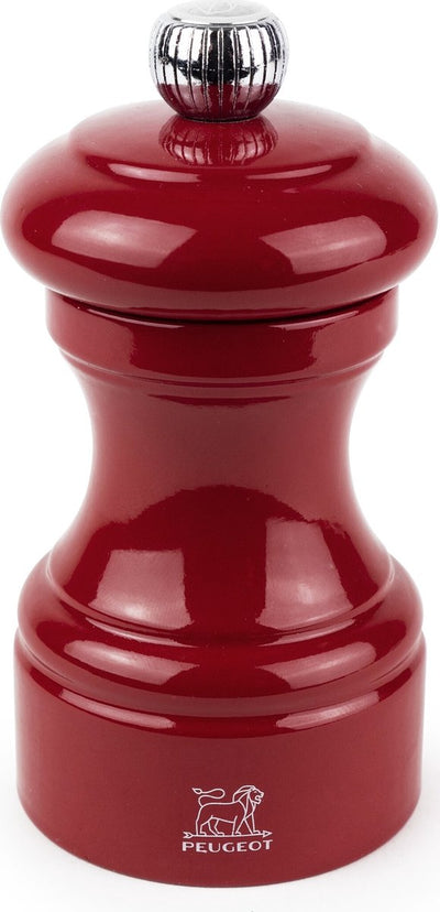 Peugeot Bistro Salzmühle 10 cm – Passionsrot – PEFC-Holz