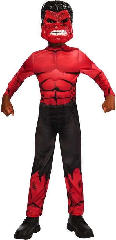 Rubies Red Hulk Kinderkostüm – Größe 7–8 Jahre