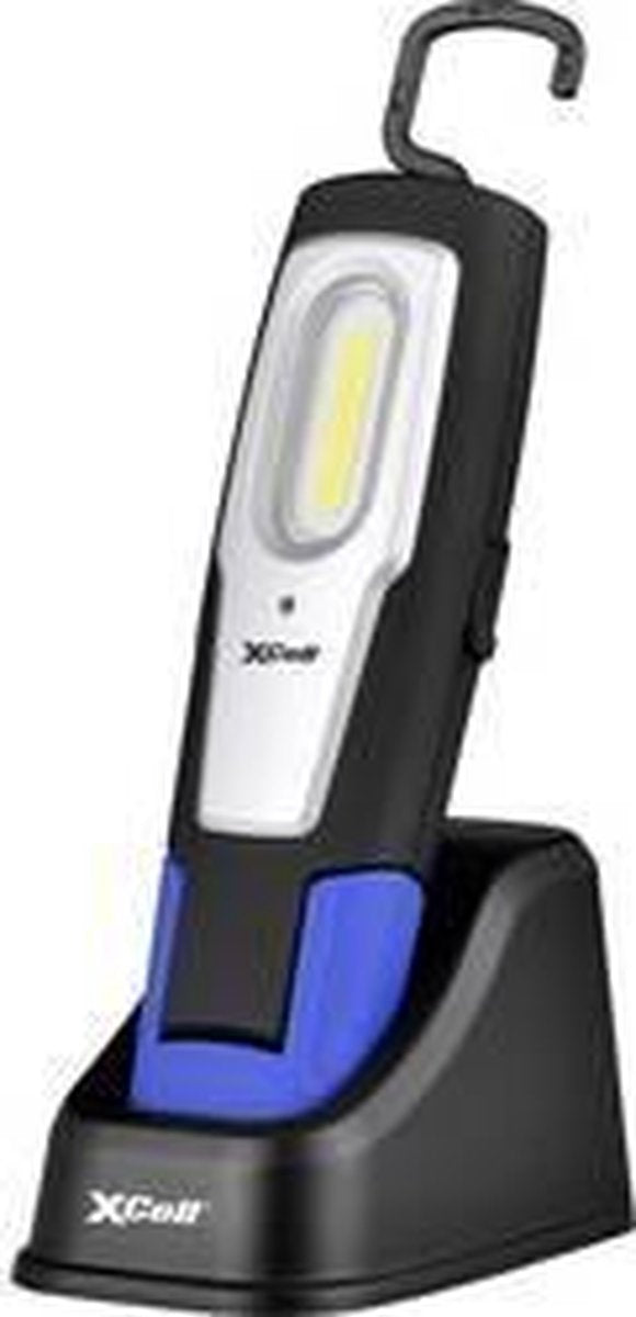 Xcell 146726 Arbeitssockel-Arbeitsleuchte LED, SMD LED arbeitet mit einer Batterie 600 lm, 250 lm, 120 lm