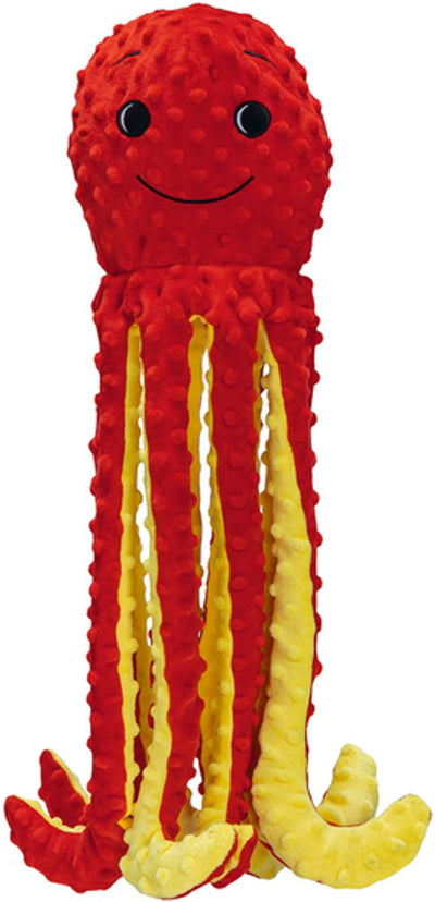 Beeztees Plüsch-Hundespielzeug Oktopus Amy Red 56 x 16 x 14,5 cm – Hund