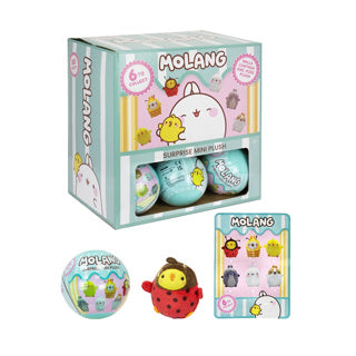 Molang Plüsch 7,5 cm Überraschungsanzeige Asst