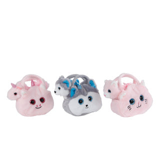 Nehmen Sie mich nach Hause, Pluchen kuscheln Sie in Tasche, 12 cm