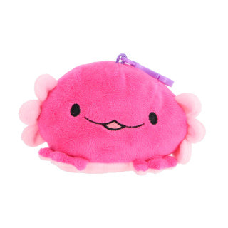 Axolotl reversibler Schlüsselring Plüsch, 10 cm