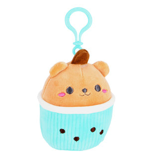 Pluchiez Keychain Plüsch Cupcake 10 cm 3 Assorti