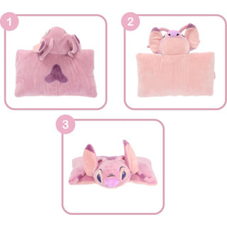 Lilo Stitch Engel 2in1 Kuschelkissen 45x28cm | 2 Stk