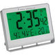 Digitale Wanduhr Alba 200 mm weiß