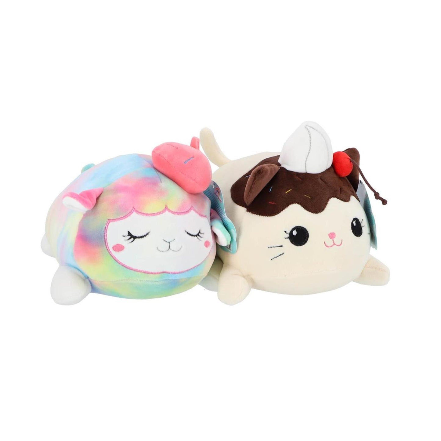 Pluchiez Plush Cat Ice Cream 2 Assorti