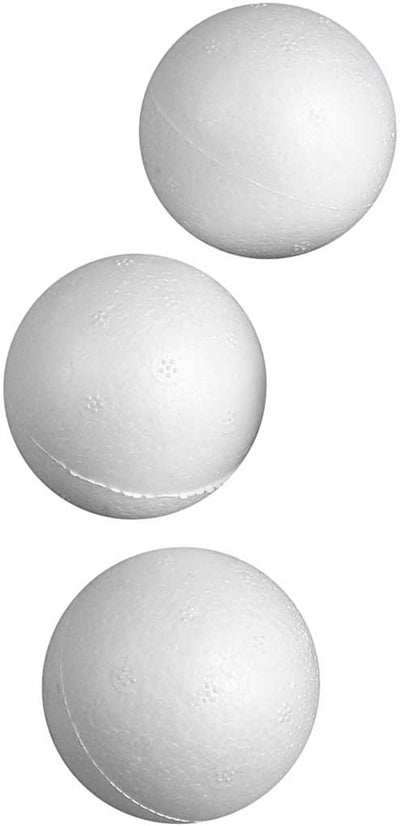 Creativ Company Bälle, D 5 cm, weiß, 50 Stück 1 Box