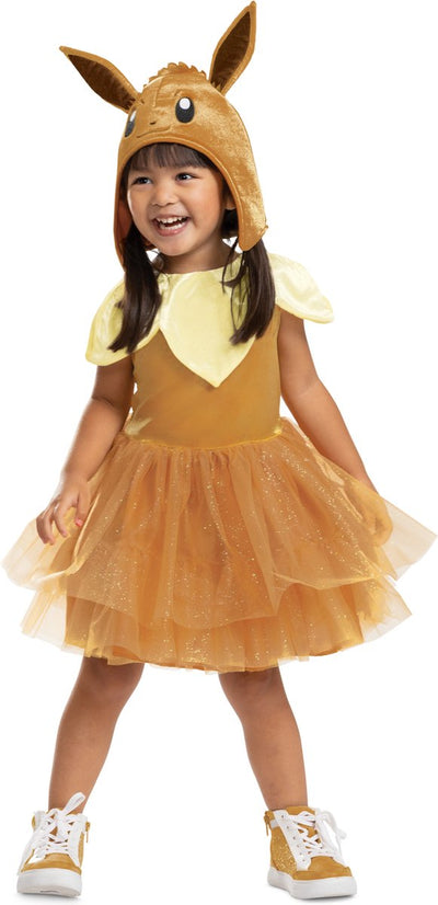 Pokémon-Verkleidung, Evoli-Tutu-Kleinkindkleid, Größe L (4–6 Jahre)