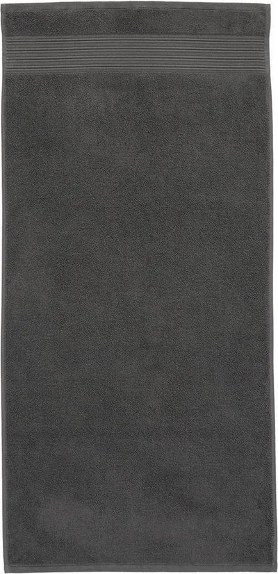 Bettwäschehaus transparent – Baumwolle – Handtuch – 50 x 100 cm – Anthrazit