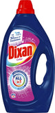 Dixan Gel Color - Flüssigwaschmittel - Buntwäsche - Zuverlässige Reinigung - 4 x 33 Wäschen - Vorteilspack