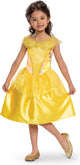Verkleidung Disney Prinzessin – Die Schöne das Biest, Belle Basic Plus, Größe M (7-8 Jahre)