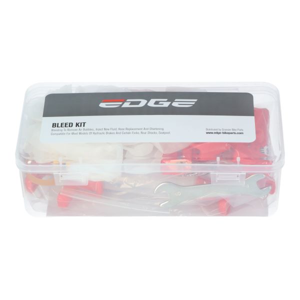 Edge -Entlüftungs -Set -Scheibenbremsstandard einschließlich Kunststoffadapter -Set