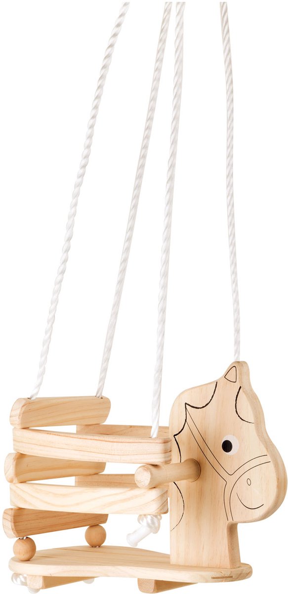 Kleiner Fußholzpferdschwung, 145 cm