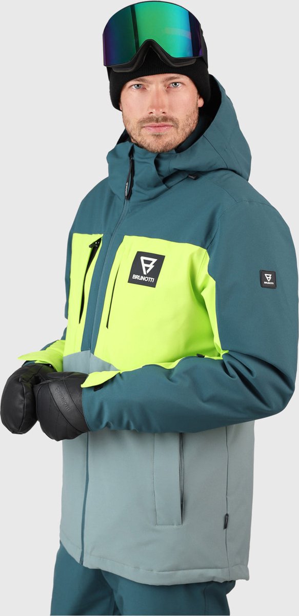 Brunotti Aratin Herren-Wintersport-Skijacke – Grün – S