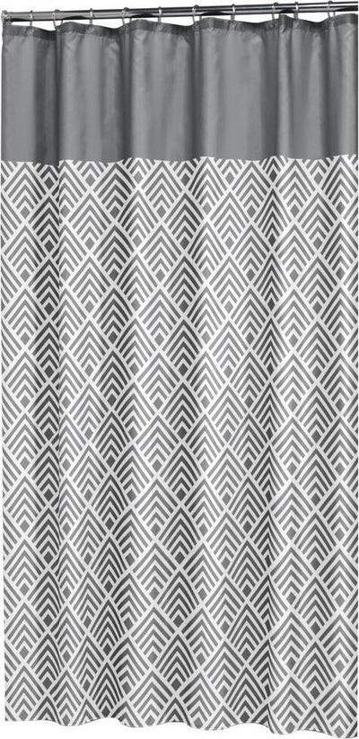 Sealskin Angoli – Duschvorhang 180 x 200 cm – Polyester – Grau