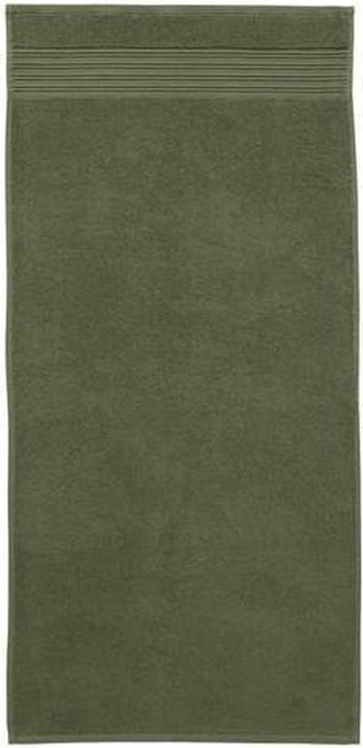 Bettwäschehaus transparent – Handtuch – 50 x 100 cm – olivgrün