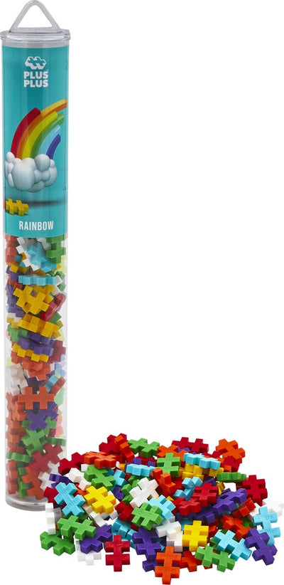 Plus Plus Tube Regenbogen Plus-Plus: 100 Stück (4265)