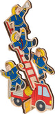 Goki Holzstapelpuzel Feuerwehr, 8st.