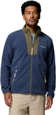 Columbia Sequoia Grove™ Fleece-Herrenpullover mit durchgehendem Reißverschluss – Dark Mountain, Stone Green