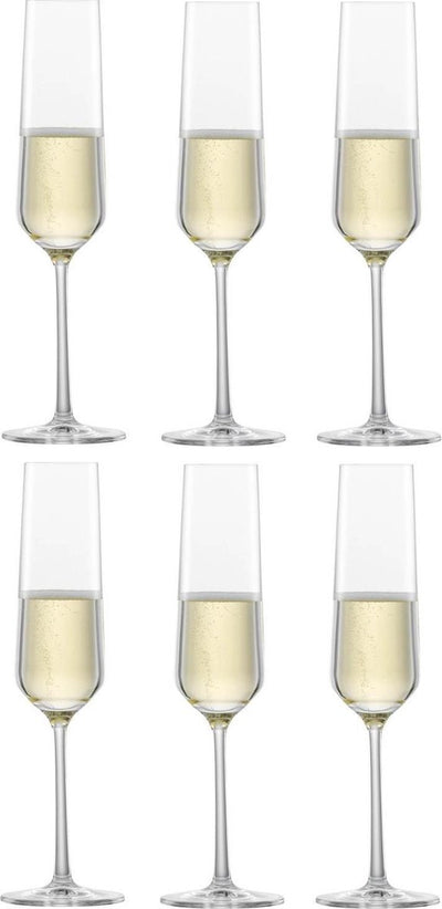 Zwiesel Glas Belfesta Sektkelch mit MP 7 - 0,215 ltr - 6er Set