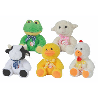 Tiere 15 cm mit Sound 5 Assorti