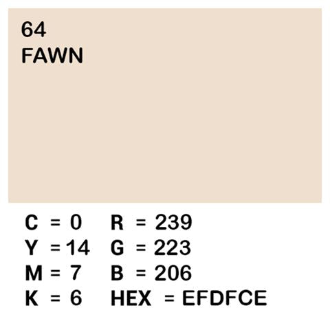 Überlegener Hintergrundpapier 64 Fawn 1,35 x 11m