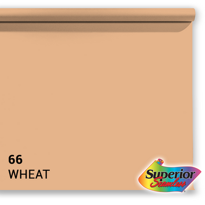 Überlegener Hintergrundpapier 66 Weizen 1,35 x 11 m