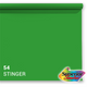 Überlegener Hintergrundpapier 54 Stinger Chroma Key 2.18 x 11m