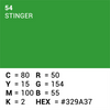 Überlegener Hintergrundpapier 54 Stinger Chroma Key 2.18 x 11m