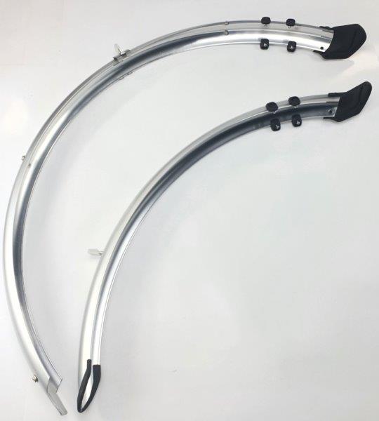 Kotflügelset 28 46 mm Silber