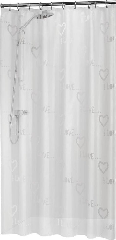 Sealskin-Kondensationsduschvorhang 180 x 200 cm – Peva – Weiß